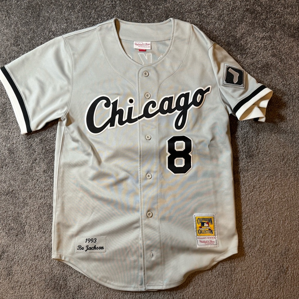 Bo Jackson Mitchell & Ness Chicago Whitesox Jersey Authentic